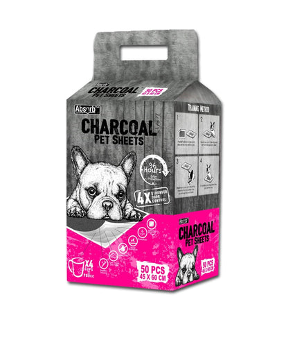 Absorb Plus Charcoal Pet Sheets - Woonona Petfood & Produce