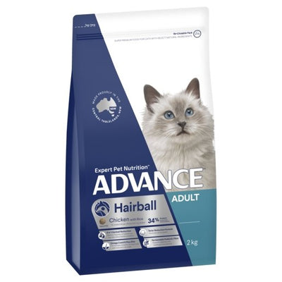Advance Cat 2kg Hairball - Woonona Petfood & Produce