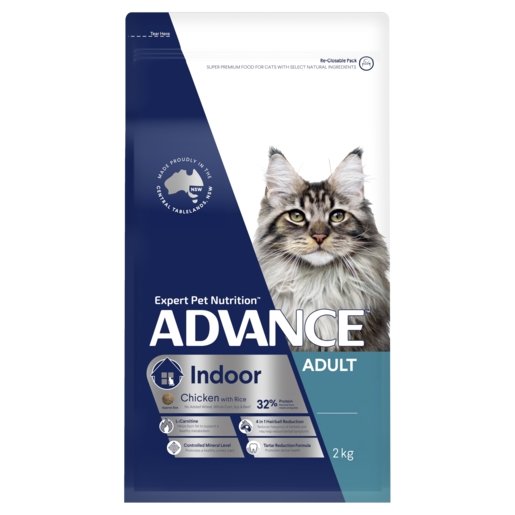 Advance Cat 2kg Indoor - Woonona Petfood & Produce
