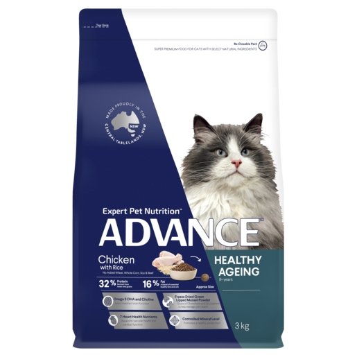 Advance Cat Mature 3kg Chicken - Woonona Petfood & Produce