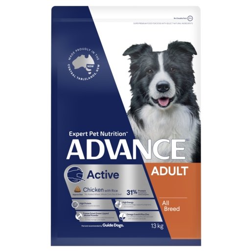 Advance Dry Dog Food Active 13kg - Woonona Petfood & Produce