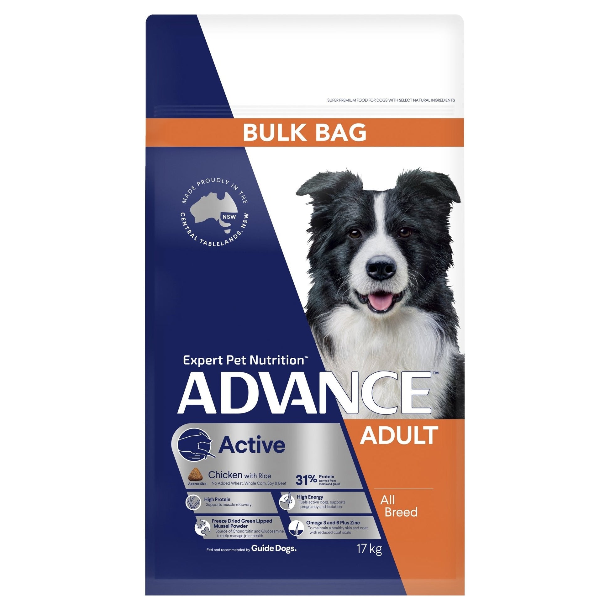 Advance Dry Dog Food Active - Woonona Petfood & Produce
