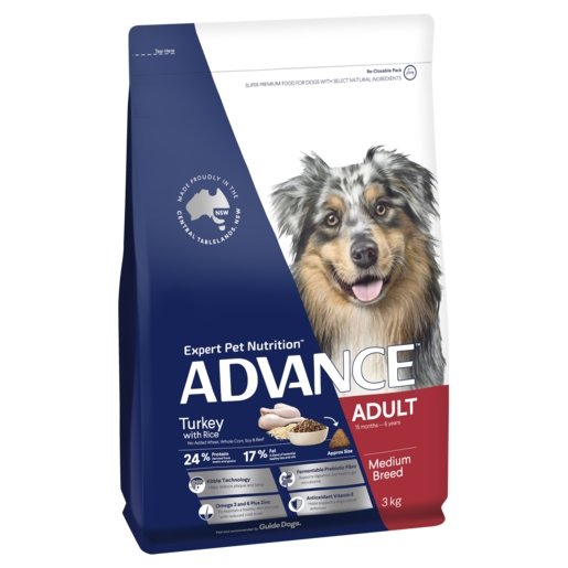 Advance Dry Dog Food Adult 3kg Chicken - Woonona Petfood & Produce
