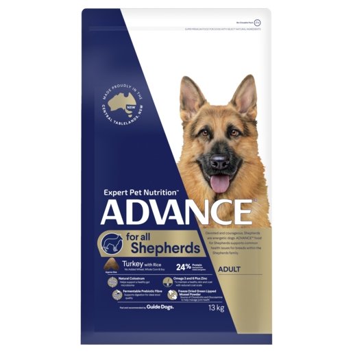 Advance Dry Dog Food Adult Shepherd 13kg - Woonona Petfood & Produce