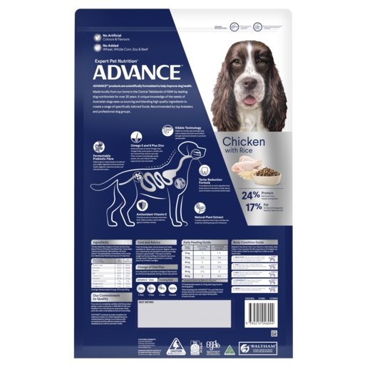 Advance Dry Dog Food Dental 13kg All Breed - Woonona Petfood & Produce
