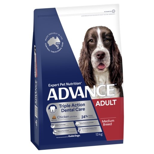 Advance Dry Dog Food Dental 13kg All Breed - Woonona Petfood & Produce