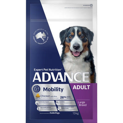 Advance Dry Dog Food Mobility Large Breed Chicken 13kg - Woonona Petfood & Produce