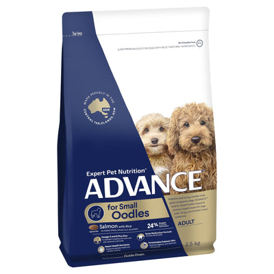 Advance Dry Dog Food Oodles Small Breed Salmon & Rice 2.5kg - Woonona Petfood & Produce