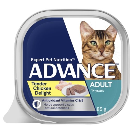 Advance Wet Cat Food Adult Chicken 85g - Woonona Petfood & Produce