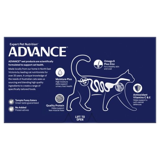 Advance Wet Cat Food Adult Chicken 85g - Woonona Petfood & Produce