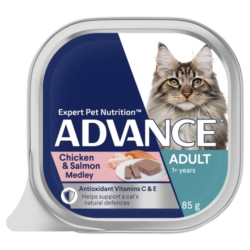 Advance Wet Cat Food Adult Chicken And Salmon 85g - Woonona Petfood & Produce