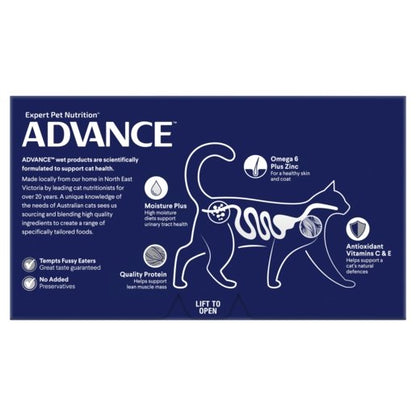 Advance Wet Cat Food Adult Delicate Tuna 85g - Woonona Petfood & Produce