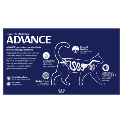 Advance Wet Cat Food Adult Turkey 7x85g - Woonona Petfood & Produce