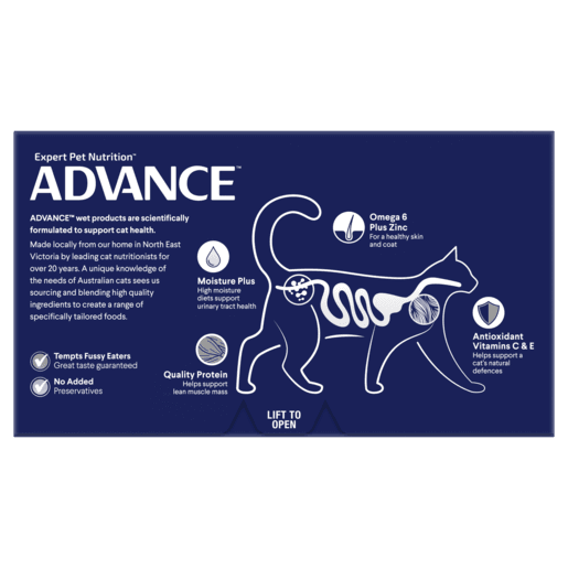 Advance Wet Cat Food Adult Turkey 85g - Woonona Petfood & Produce