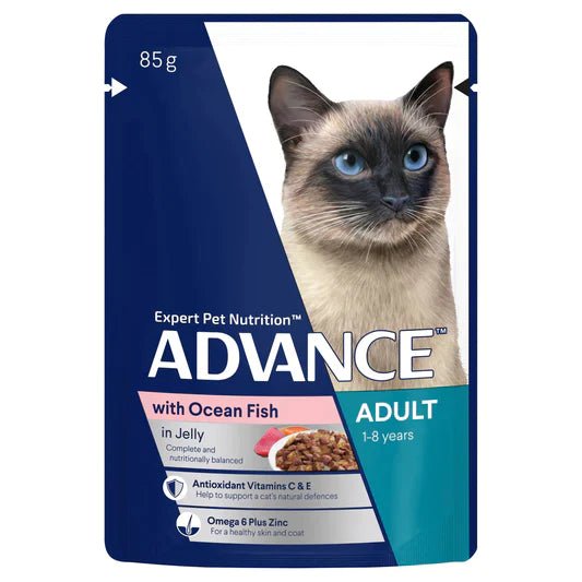 Advance Wet Cat Food Ocean Fish 85g - Woonona Petfood & Produce