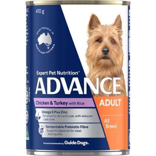 Advance Wet Dog Food Adult Chicken And Turkey 12x410g - Woonona Petfood & Produce