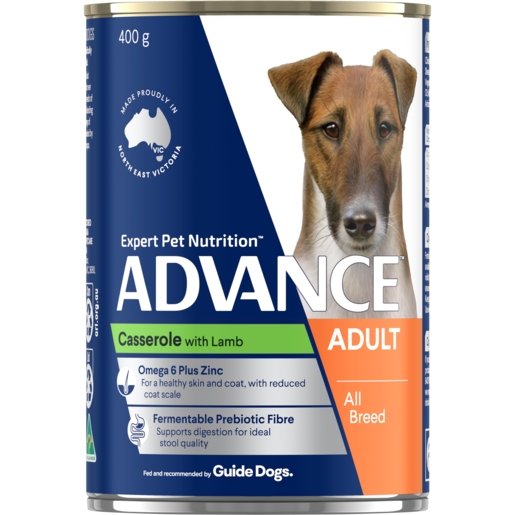 Advance Wet Dog Food Adult Lamb 12x400g - Woonona Petfood & Produce