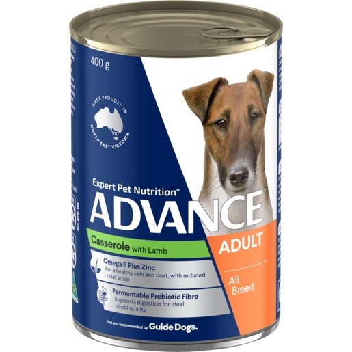 Advance Wet Dog Food Adult Lamb 12x400g - Woonona Petfood & Produce