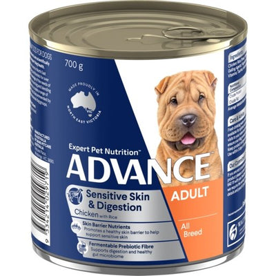 Advance Wet Dog Food for Sensitive Adult Dogs 700g - Woonona Petfood & Produce