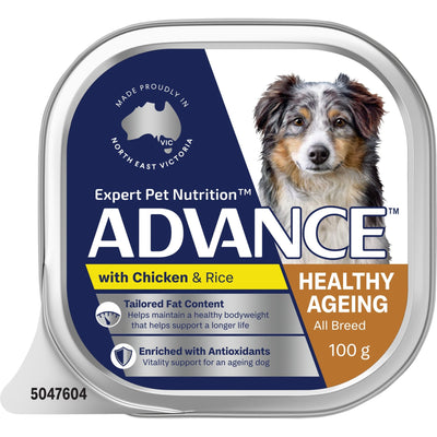 Advance Wet Dog Food Healthy Ageing Chicken and Rice - Woonona Petfood & Produce