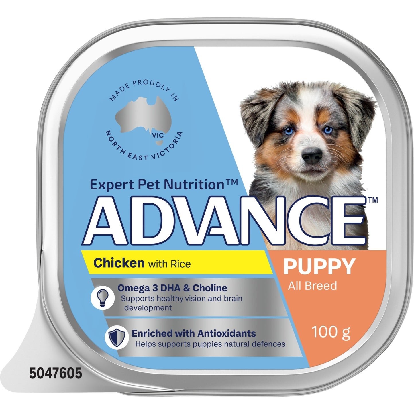 Advance Wet Dog Food Puppy Chicken and Rice 12x100g - Woonona Petfood & Produce