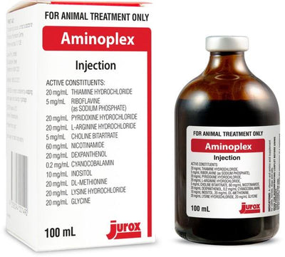 Amino Plex Injection Jurox - Woonona Petfood & Produce
