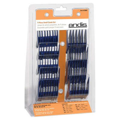 Andis Pack 9 Universal Small Combs - Woonona Petfood & Produce