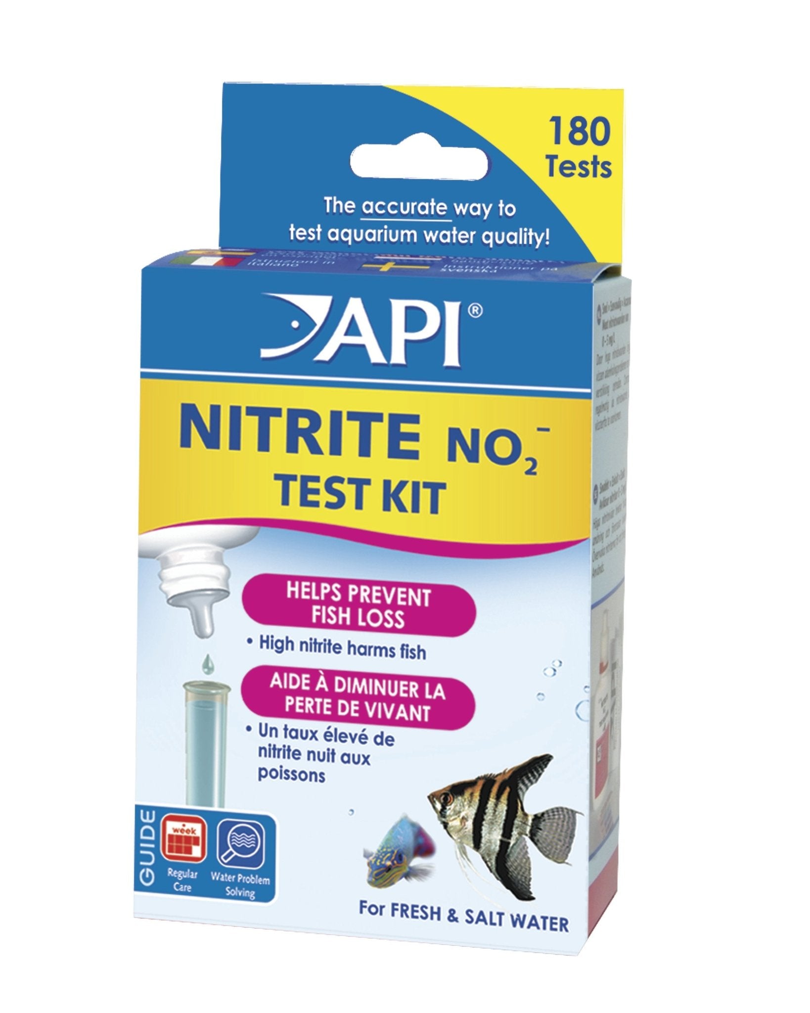 API Nitrite Kit Fresh & Saltwater 180 Tests - Woonona Petfood & Produce