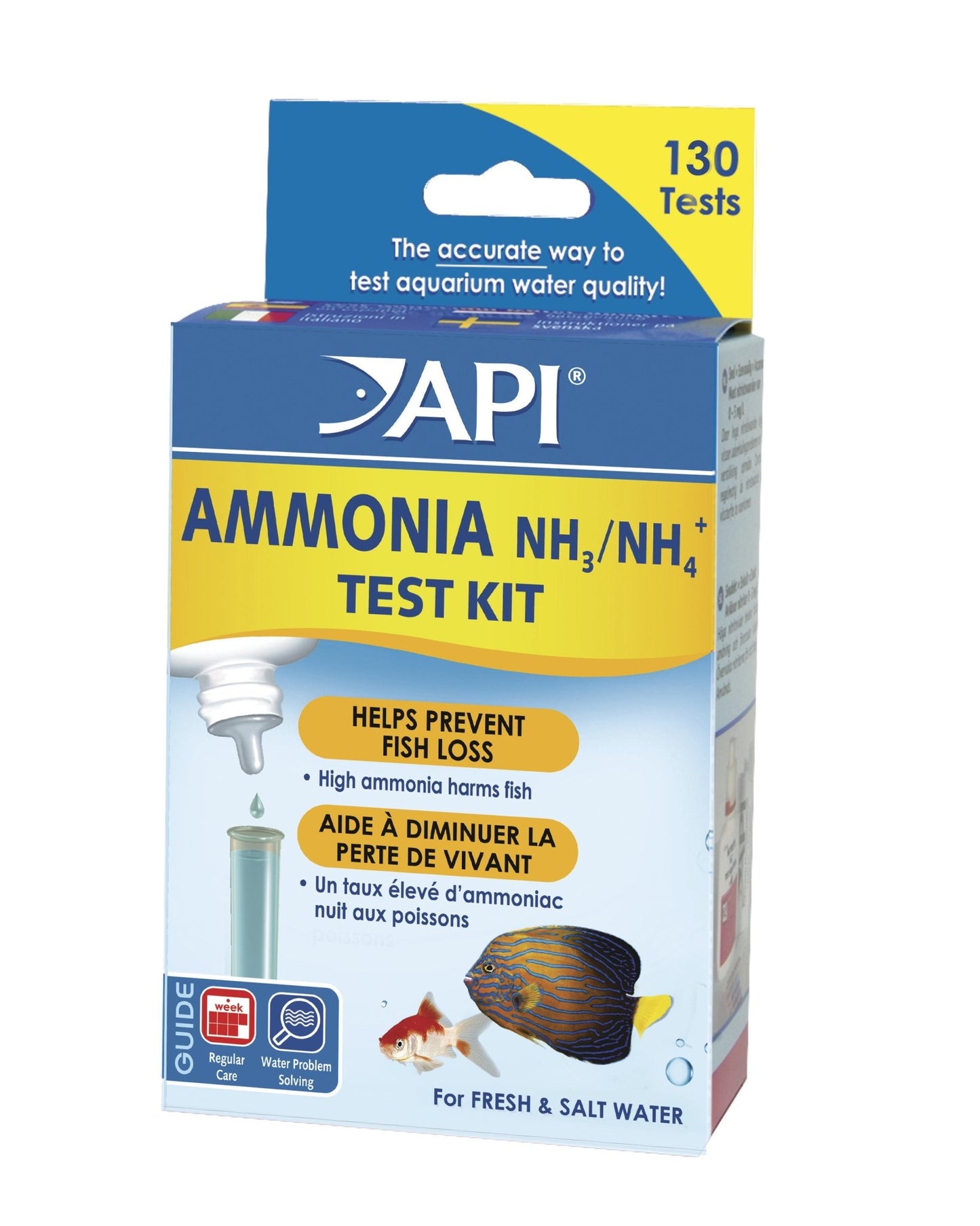 API Test Kit Ammonia Fresh/Saltwater - Woonona Petfood & Produce