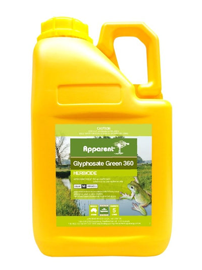 Apparent Glyphosate 360g/l 5L - Woonona Petfood & Produce