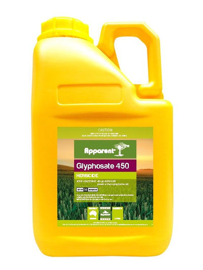 Apparent Glyphosate 450g/l 5L - Woonona Petfood & Produce