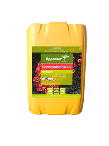 Apparent Glyphosate 540G/L Concussion 5L - Woonona Petfood & Produce