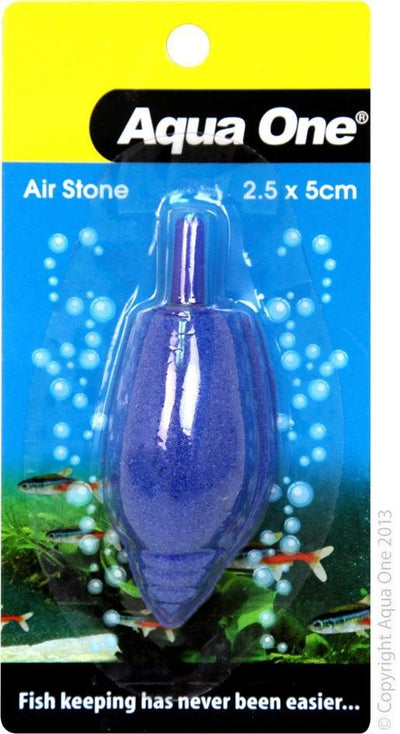 Aqua One Airstone Cone Shell Small 2.5cm x 5cm - Woonona Petfood & Produce
