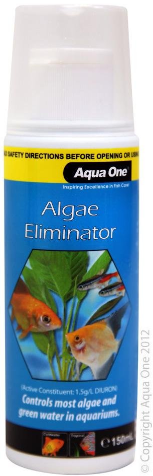 Aqua One Algae Eliminator 150ml - Woonona Petfood & Produce