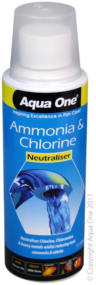 Aqua One Ammonia/Chlorine Remover - Woonona Petfood & Produce
