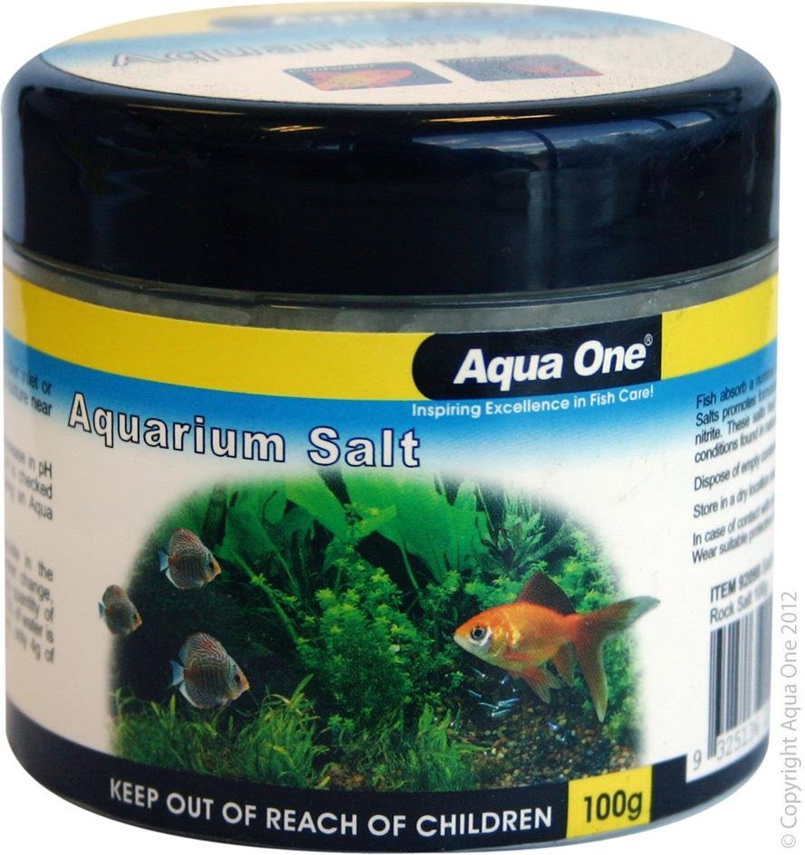 Aqua One Aquarium Salt 100g - Woonona Petfood & Produce