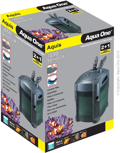 Aqua One Aquis 1050 Series II Canister Filter 1250LH - Woonona Petfood & Produce