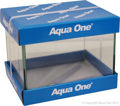 Aqua One Betta Divided Glass Tank 25 x 20 x 20cm - Woonona Petfood & Produce