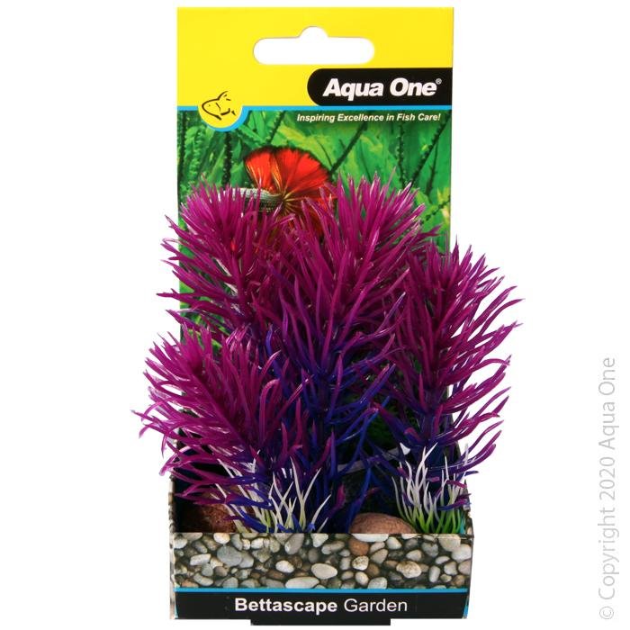 Aqua One Bettascape Bristleena Rock Garden Blue & Purple - Woonona Petfood & Produce