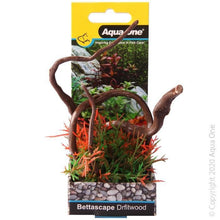Aqua One Bettascape Tipped Fern Driftwood Red - Woonona Petfood & Produce