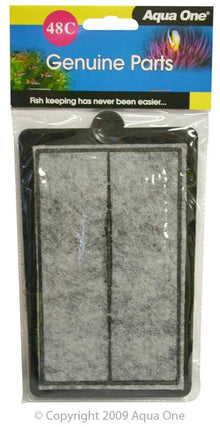 Aqua One Carbon Cartridge 48C 1 Pack - Woonona Petfood & Produce