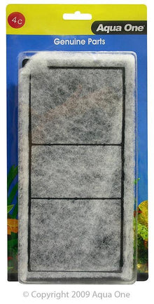 Aqua One Carbon Cartridge 4C 2 Piece Set - Woonona Petfood & Produce