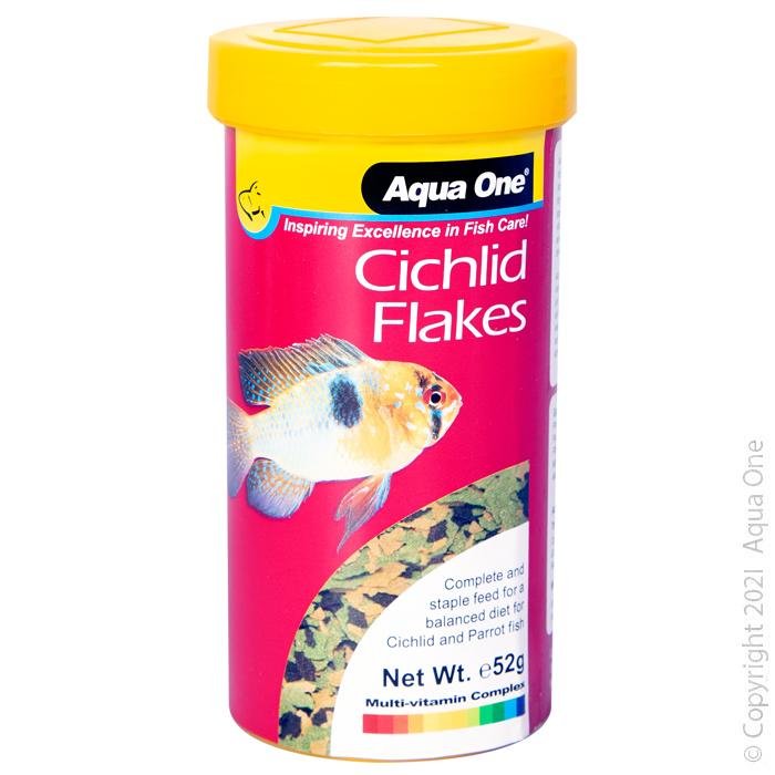 Aqua One Cichlid Flakes - Woonona Petfood & Produce