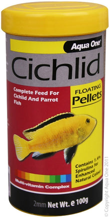 Aqua One Cichlid/Red Parrot Pellets - Woonona Petfood & Produce
