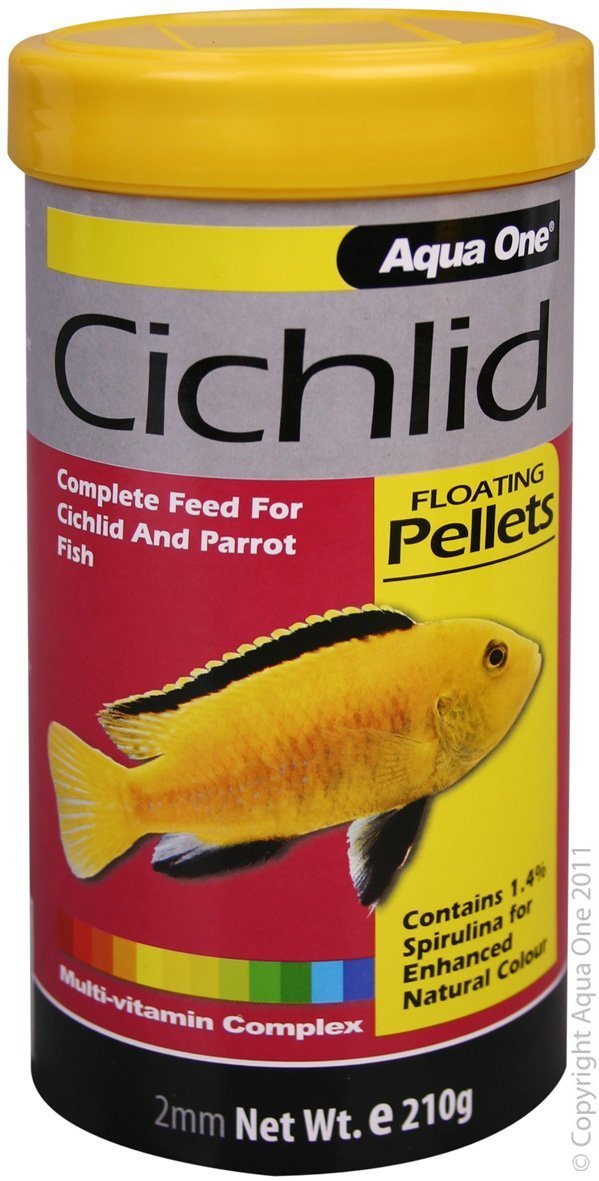 Aqua One Cichlid/Red Parrot Pellets - Woonona Petfood & Produce