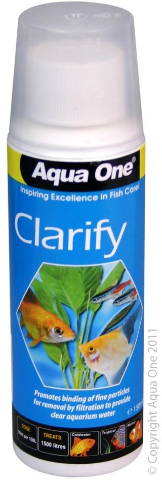Aqua One Clarify Water 150ml - Woonona Petfood & Produce