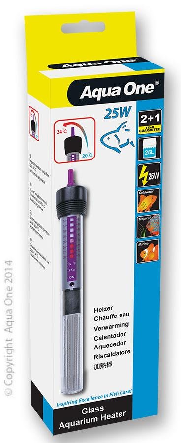 Aqua One Glass Heater - Woonona Petfood & Produce