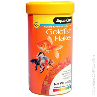 Aqua One Goldfish Flakes - Woonona Petfood & Produce
