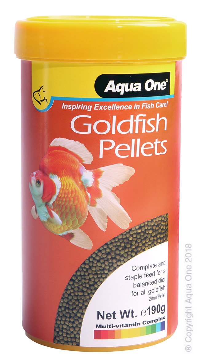 Aqua One Goldfish Pellets - Woonona Petfood & Produce