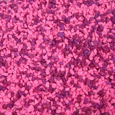 Aqua One Gravel 1kg Mixed Pink Purple 2mm - Woonona Petfood & Produce